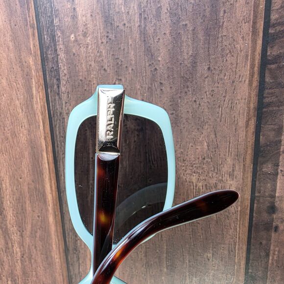 Ralph Lauren Women’s Sunglasses Tortoise Blue 58-16 135 FRAMES ONLY - Picture 6 of 8